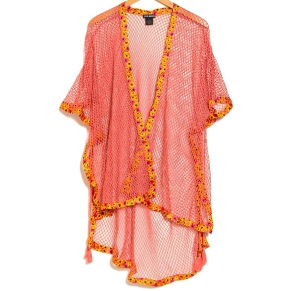 🆕 Steve Madden - Open Weave Topper (Pink) - Picture 3 of 4